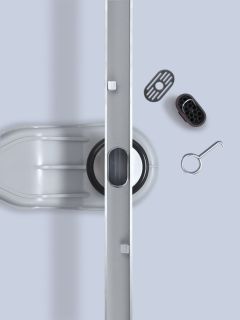 Душевой трап под плитку AltroBagno Supremo 071233 Ni 80